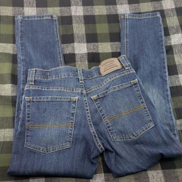 Levi's S47 Taper Unisex Boys Girls Jeans Denim Size 14 Regular - Picture 5 of 8